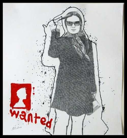 ArtChart | Wanted Girl by Dariush Gharahzad