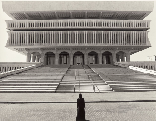 ArtChart | Figure in Front of Steps by Shirin Neshat