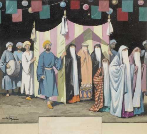 ArtChart | The Wedding Procession by Hussein Bicar