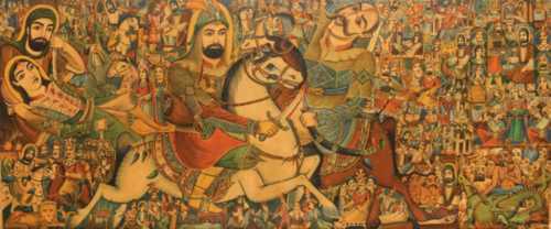 ArtChart | The Battle of Karbala by Hossein Qollar Aqasi