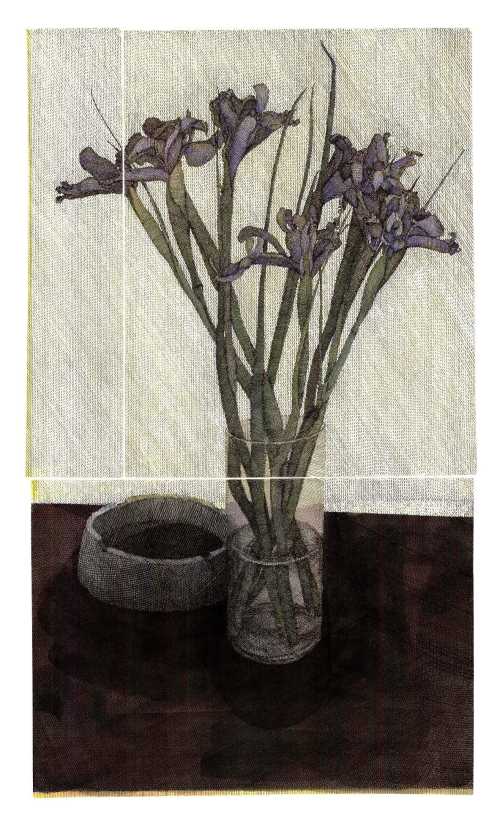 ArtChart | Iris vernas and Ashtray by Amirkasra Golrang