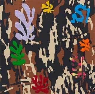 ArtChart | Desert Flower/Desert Snow, After Matisse by Farhad Ahrarnia