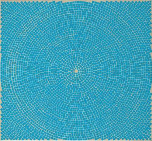 ArtChart | Blue Dome II by Kamran Yousefzadeh (Y.z. Kami)