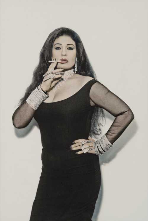 ArtChart | Fifi with Cigarette in Her Mouth, Cairo by Youssef Nabil