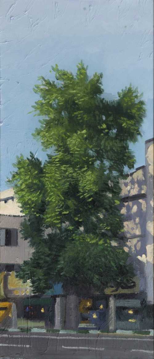 ArtChart | A Tree on the North Kargar St. by Amin Moazemi