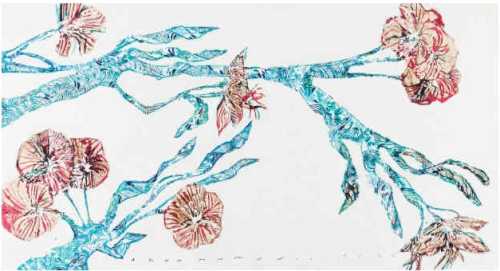 ArtChart | Blue Blossom by Ahoo Hamedi
