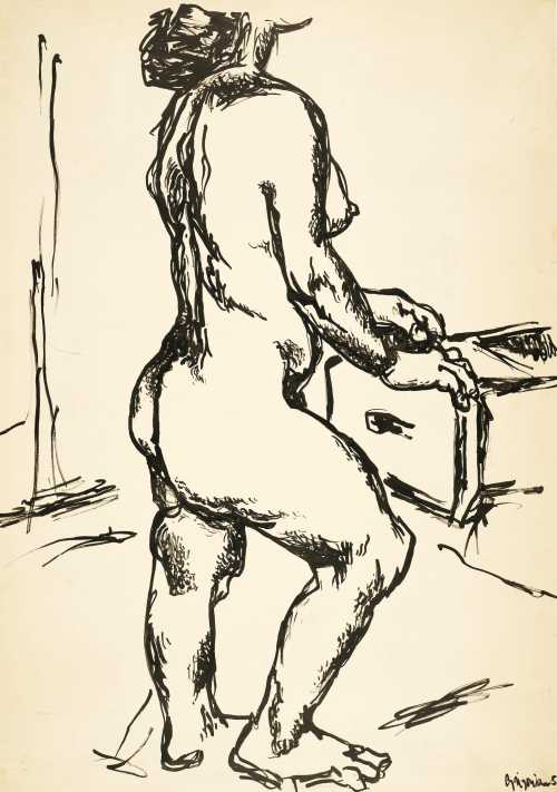 ArtChart | Standing Nude by Marcos Grigorian