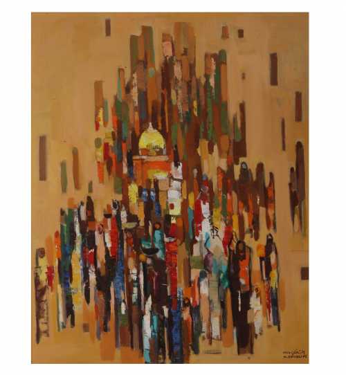 ArtChart | Untitled (Friday prayers) by Ismael Al-Sheikhly