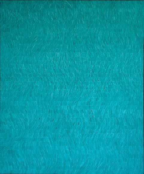 ArtChart | Deep Movements, Blue by Mansour Vakili