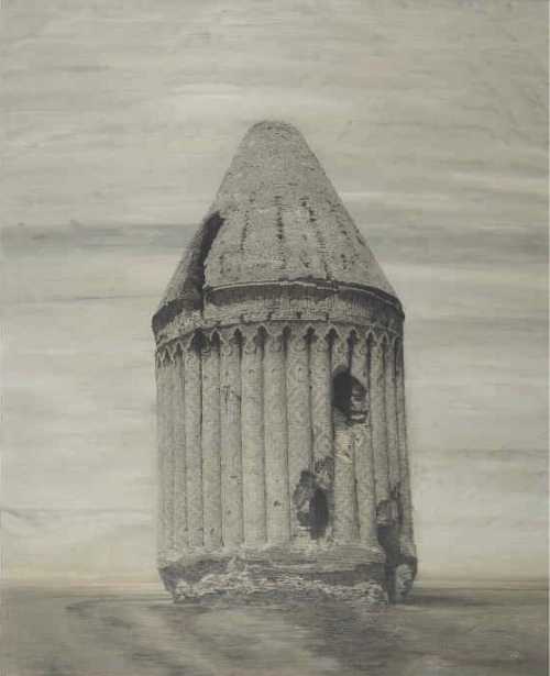 ArtChart | Radkan Tower, from Bygone Times series by Bahram Ghounchepour