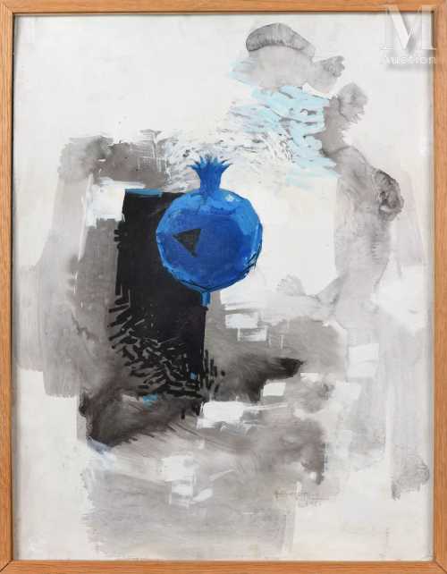 ArtChart | Blue Pomegranate by Hossein Kazemi
