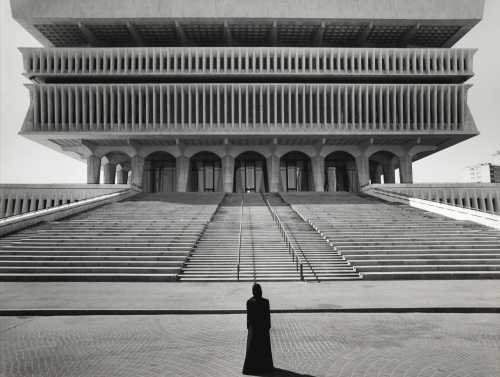 ArtChart | SOLILOQUY SERIES (FIGURE IN FRONT OF STEPS) by Shirin Neshat
