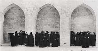 ArtChart | Soliloquy series (Veiled Women in Three Arches) by Shirin Neshat