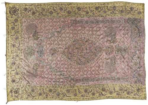 ArtChart | An Indo-Persian embroidered and sequined silk textile, Iran, late 18th century by Unknown Artist