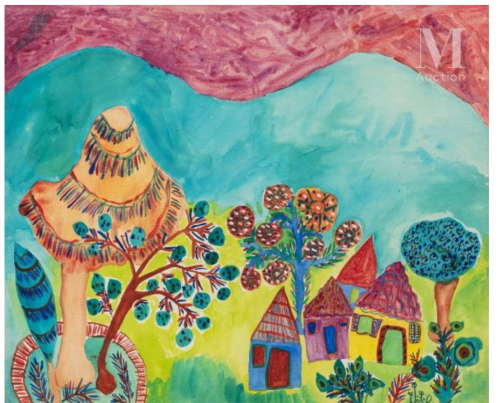 ArtChart | Village by Baya Fatima