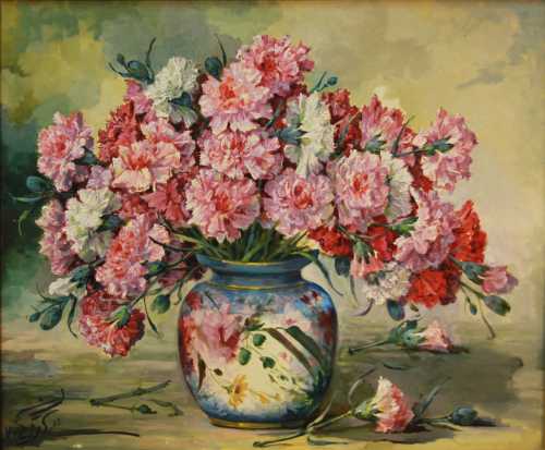 ArtChart | Carnation With Vase by Abbas Katoozian