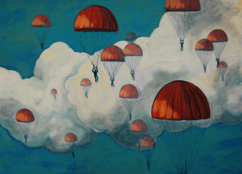 ArtChart | from the Paragliders series by Marjan Mortazavi