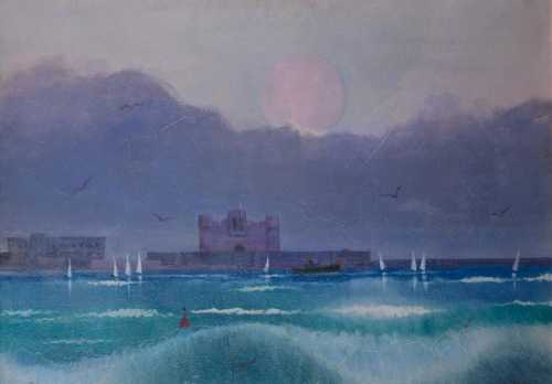 ArtChart | Alexandria's Eastern Harbour by Mohammad Kabbani