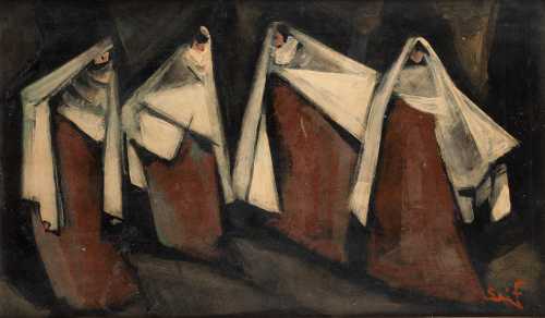 ArtChart | Four Fellahas by Seif Wanly