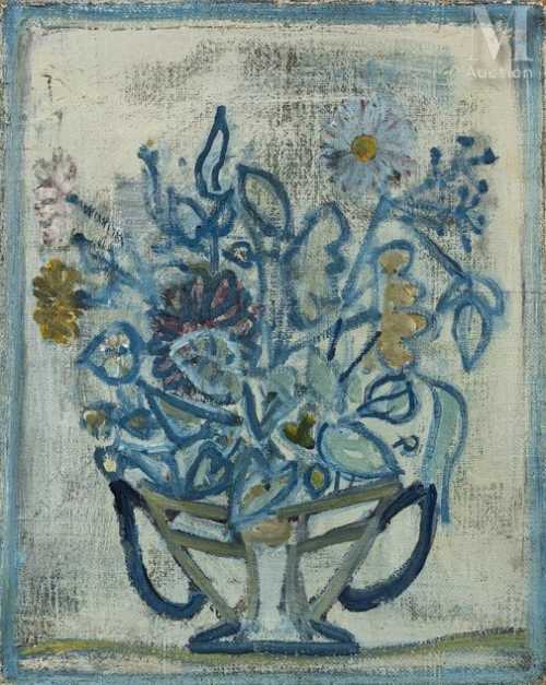 ArtChart | Bouquet in blue by Avni Arbas