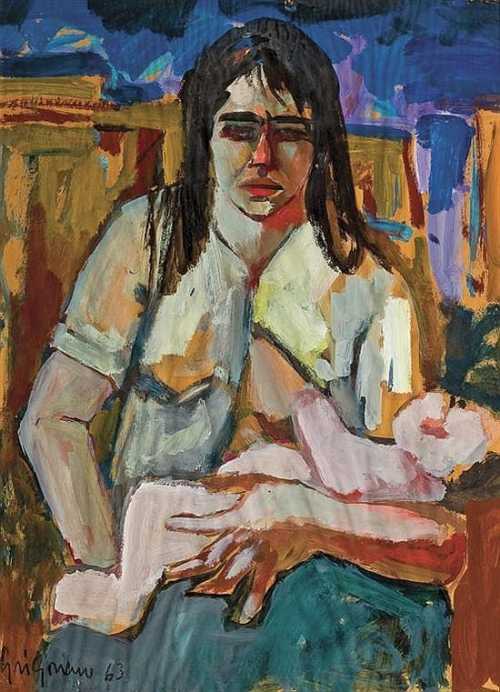 آرتچارت | همسر و دختر نقاش از مارکو گریگوریان