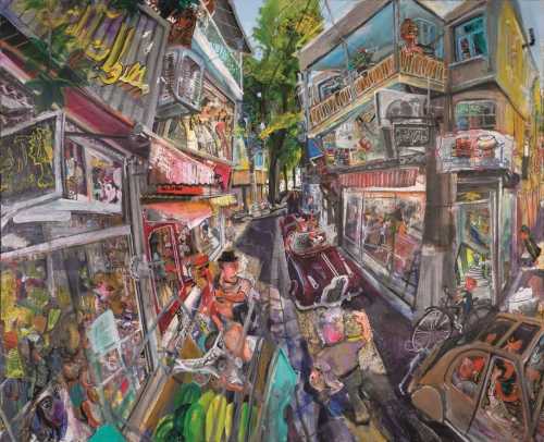 ArtChart | The Street Full of Shops by Arsia Moghaddam