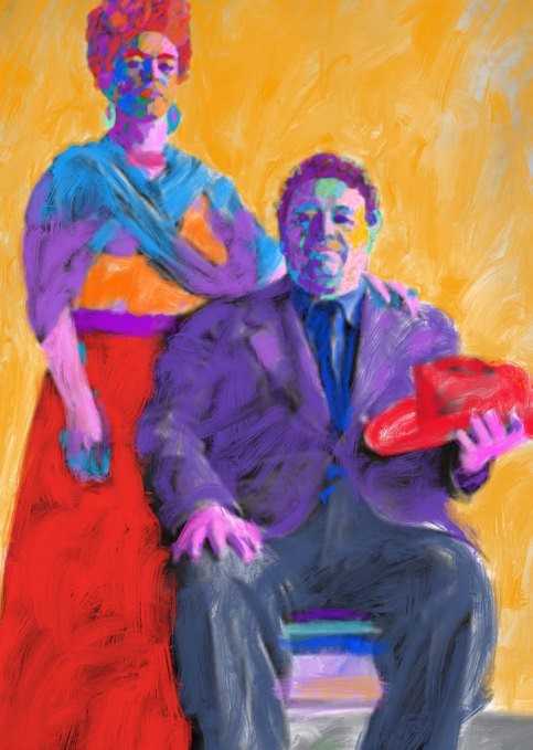 ArtChart | Frida and Diego by Farshid Mesghali