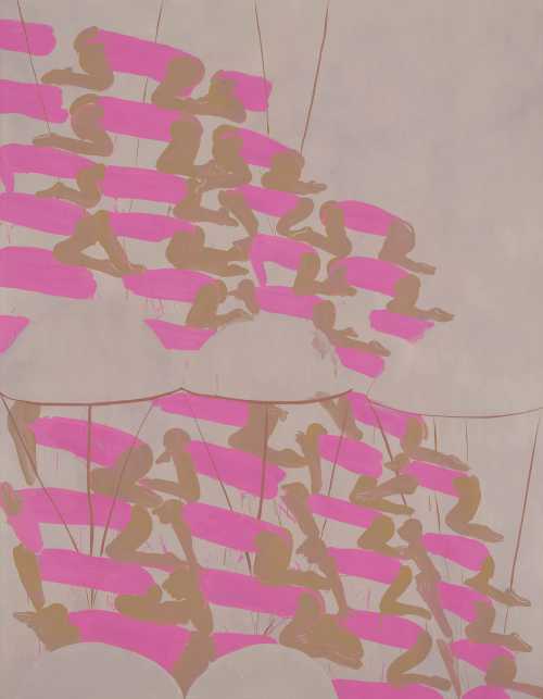 ArtChart | Elastic Pink by Tala Madani