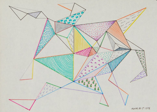 آرت چارت | طراحی مثلث‌ها از منیر فرمانفرماییان