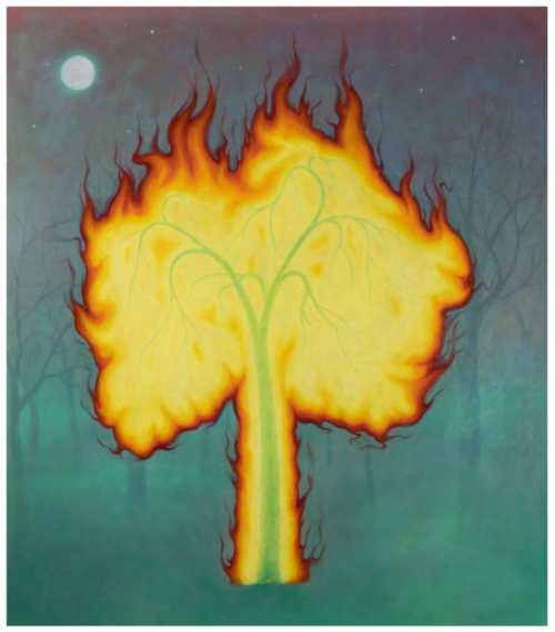 ArtChart | The Burning Tree by Mohaddeseh Taheri